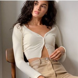 Aritzia Wilfred Santorini Cardigan